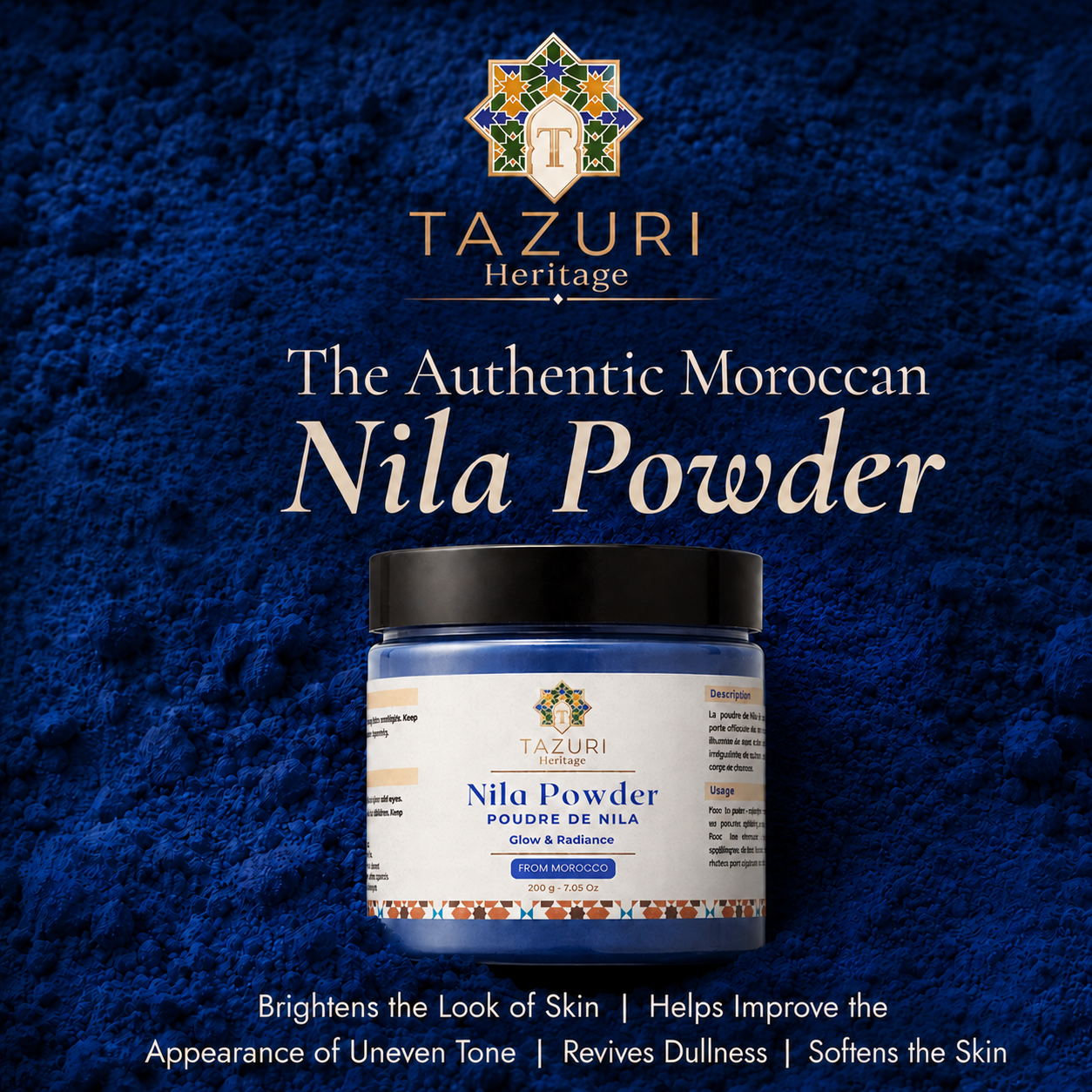 Moroccan Nila Powder - 200g