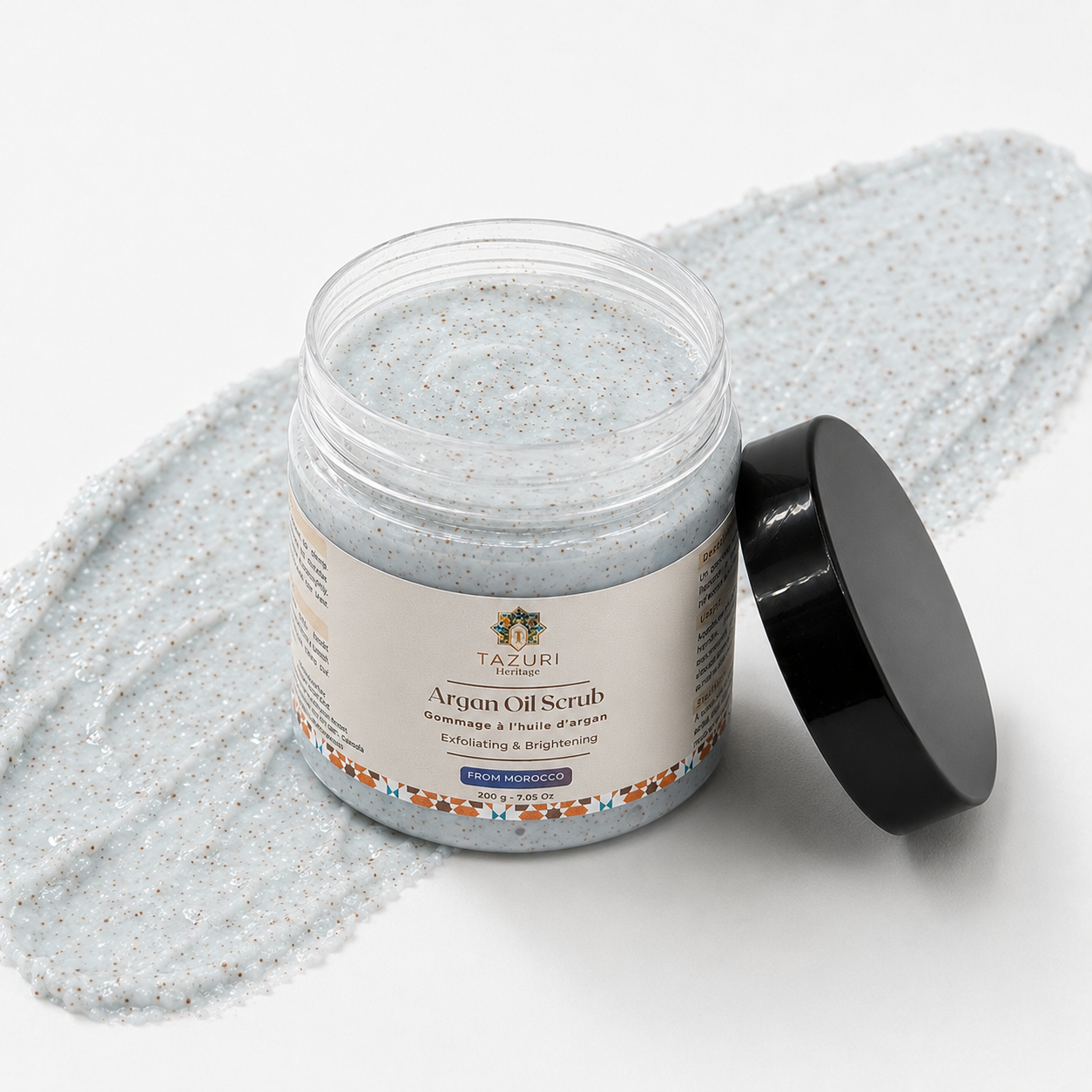 Moroccan Argan Oil Scrub with Nila