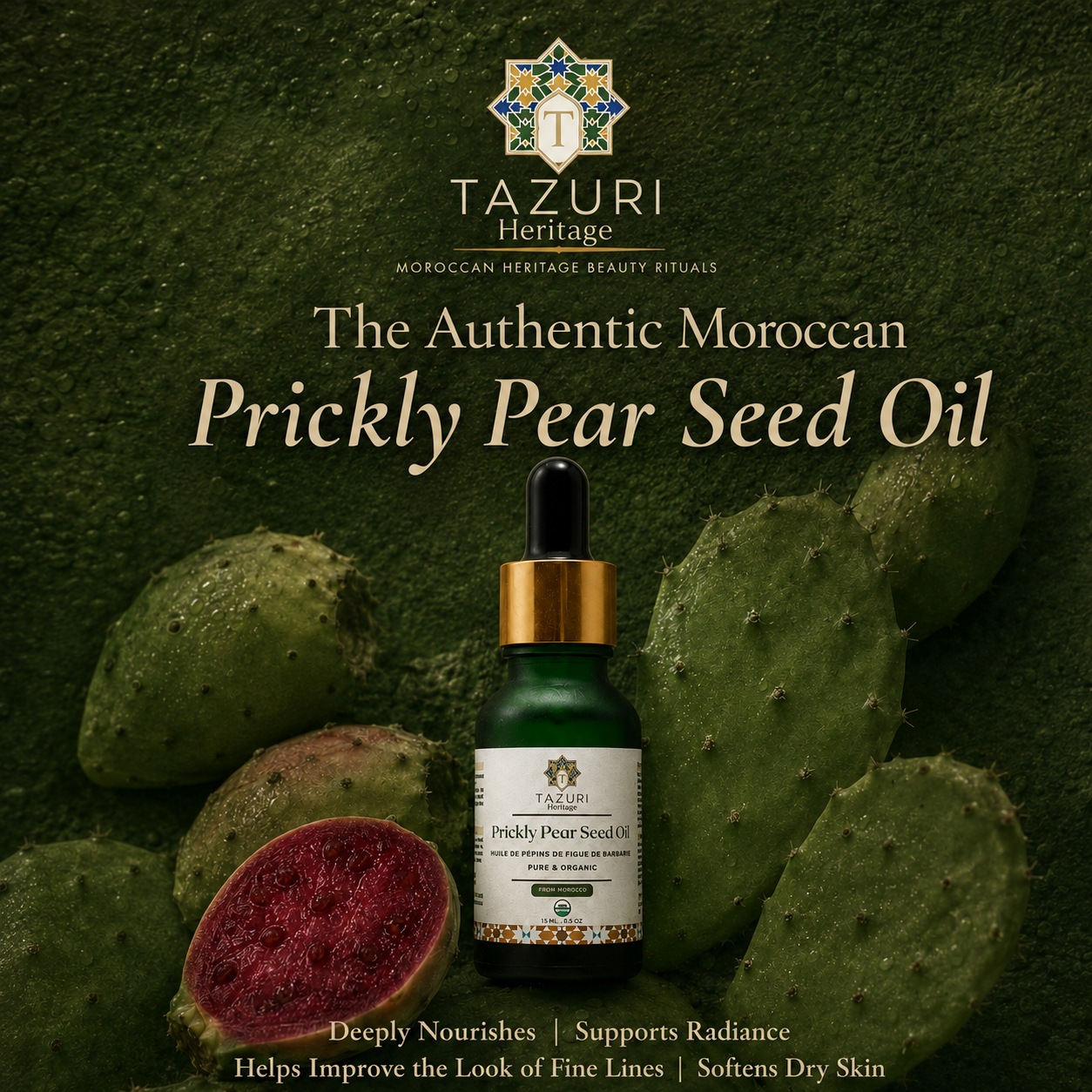 Moroccan Prickly Pear Seed Oil