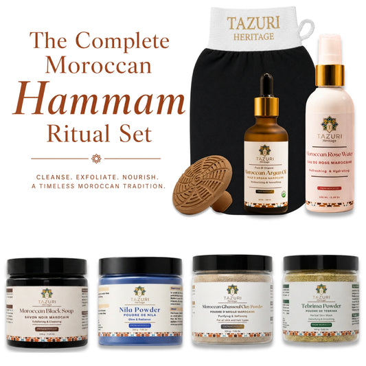 Le kit complet du rituel Hammam marocain